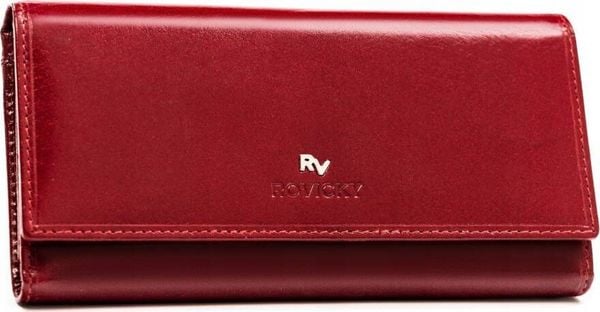 Rovicky Duży, wygodny portfel damski ze skóry naturalnej z systemem RFID - Rovicky NoSize. Portfele damskie ROVICKY, bez wzorów, ze skóry. Za 195.87 zł.