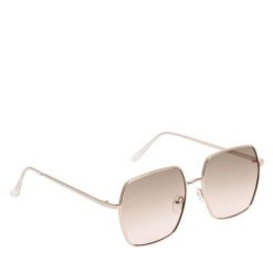 Okulary przeciwsłoneczne Jenny Fairy. Żółte okulary przeciwsłoneczne damskie Jenny Fairy, bez wzorów, bez dodatków. Za 49.99 zł.