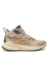 Adidas Trekkingi Terrex Trailmaker 2.0 Mid Leather Hiking IF6548 Beżowy. Brązowe trekkingi męskie Adidas, trekkingowe. Za 479.99 zł.
