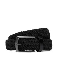 Pasek Calvin Klein. Czarne paski damskie Calvin Klein, bez wzorów, casualowe. Za 249.99 zł.