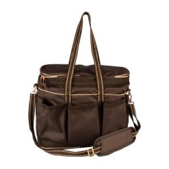 Torba pielęgnacyjna HORKA Deluxe. Brązowe torby na ramię męskie Horka, bez wzorów, z materiału, na ramię, małe. Za 230.00 zł.