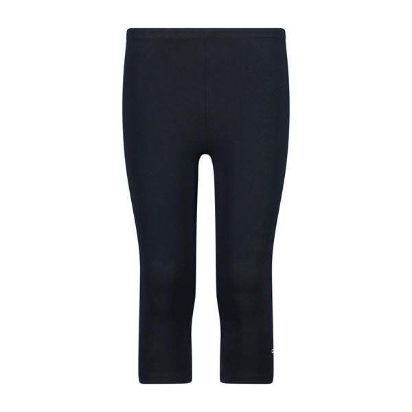 Dziewczęce legginsy 3/4 CMP. Niebieskie legginsy dla dziewczynek CMP, bez wzorów, z materiału. Za 110.50 zł.