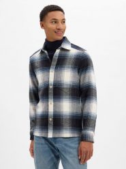 Drykorn Męska koszula casual - Dieggo Mężczyźni Comfort Fit Bawełna niebieski w kratkę, S. Niebieskie koszule męskie DRYKORN, m, bez wzorów, z bawełny, casualowe, bez kołnierzyka, bez ramiączek. Za 749.95 zł.