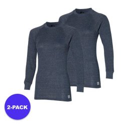 Damska koszulka termiczna 2 szt. Brązowe koszulki sportowe damskie HEAT KEEPER, xl, bez wzorów, z bawełny, bez kołnierzyka, bez ramiączek, narciarskie. W wyprzedaży za 167.20 zł.