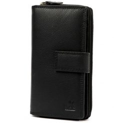 Pionowy Skórzany damski portfel Money Kepper RFID NoSize. Portfele damskie Money Kepper, bez wzorów. Za 79.00 zł.