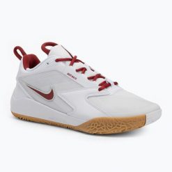 Buty do siatkówki Nike Zoom Hyperace 3. Białe buty sportowe męskie Nike, bez zapięcia, do siatkówki, nike zoom. Za 409.99 zł.