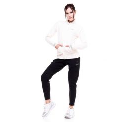Damski dres z kołnierzykiem Shine On. Białe obuwie sportowe damskie LEONE 1947 APPAREL, bez wzorów, z dresówki, na fitness i siłownię. Za 168.36 zł.