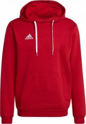 Bluza męska adidas Entrada 22 Hoody czerwona H57514 XS. Czerwone bluzy męskie NoName, m, bez wzorów, bez kaptura. Za 154.50 zł.