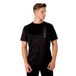 Koszulka fitness męska PUMA Fit Tee. Czarne buty sportowe męskie Puma, bez zapięcia, na fitness i siłownię. Za 69.99 zł.