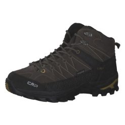 Buty trekkingowe męskie CMP Rigel Mid WP. Brązowe trekkingi męskie CMP, outdoorowe. Za 366.66 zł.