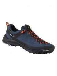 Salewa Trekkingi Wildfire Leather GTX M 61416 Niebieski. Niebieskie trekkingi męskie Salewa, trekkingowe. Za 869.99 zł.