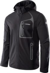 Kurtka męska Hi-Tec Nils czarna r. 2XL. Czarne kurtki męskie Hi-tec, m, bez wzorów, bez kaptura. Za 183.75 zł.