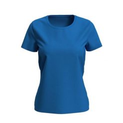 Damska Koszulka Lux. Niebieskie koszulki sportowe damskie Stedman, xl, bez wzorów, bez kołnierzyka, bez ramiączek, trekkingowe. Za 45.99 zł.