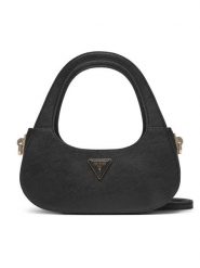 Guess Torebka HWEZG9 52301 Czarny. Czarne torebki do ręki damskie Guess, z aplikacjami, ze skóry, bez dodatków. Za 319.99 zł.