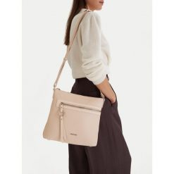 Torebka Lasocki. Brązowe torebki do ręki damskie Lasocki, bez wzorów, bez dodatków. Za 149.99 zł.