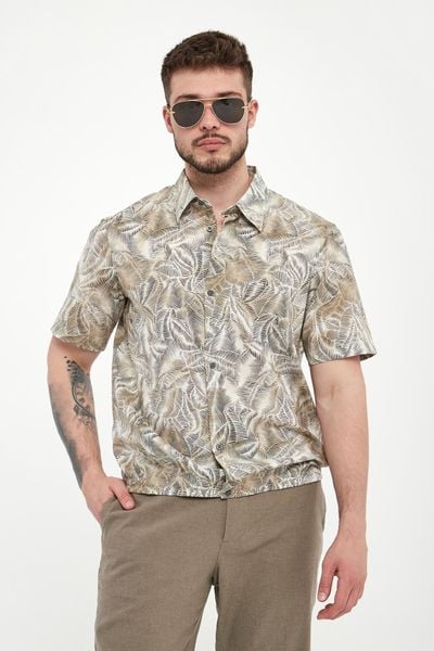 Koszula męska z nadrukiem ARMANI EXCHANGE. Koszule męskie Armani Exchange, m, bez wzorów, bez kołnierzyka, bez ramiączek. W wyprzedaży za 343.20 zł.