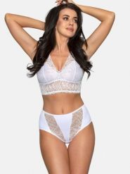 Figi Model BBL 181 White - Babell. Białe figi damskie Babell, l, bez wzorów, z bawełny. Za 68.91 zł.