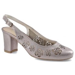 Sandały damskie Exquisite, eleganckie na obcasie, różowe, 1049. Czerwone klapki damskie EXQUISITE, bez wzorów, ze skóry, bez obcasa, na obcasie, bez zapięcia. Za 179.00 zł.