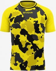 T-shirt męski Givova Army żółto-czarny. Żółte t-shirty męskie Givova, m, bez wzorów, z materiału, klasyczne, bez kołnierzyka. Za 76.08 zł.