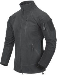 Helikon-Tex Bluza ALPHA TACTICAL - Grid Fleece - Shadow Grey. Szare bluzy męskie HELIKON-TEX, m, bez wzorów, bez kaptura. Za 200.70 zł.