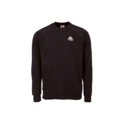 Bluza sportowa męska Kappa Taule. Czarne bluzy męskie Kappa, l, bez wzorów, bez kaptura. Za 99.99 zł.
