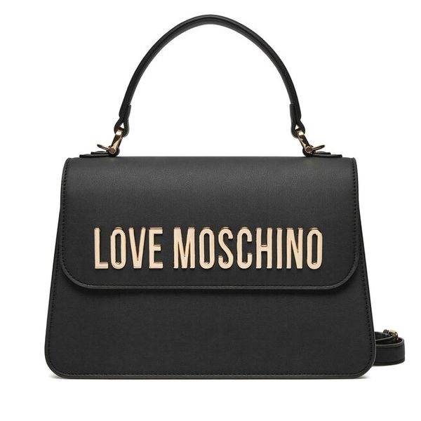 Torebka LOVE MOSCHINO. Czarne torebki do ręki damskie Love Moschino, bez wzorów, klasyczne, bez dodatków. Za 599.99 zł.