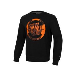 Bluza męska Pitbull Orange Dog 24. Czarne bluzy męskie PITBULL, m, bez wzorów, bez kaptura. Za 259.00 zł.