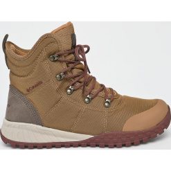 Columbia - Buty. Brązowe trekkingi męskie Columbia, z materiału. W wyprzedaży za 399.90 zł.