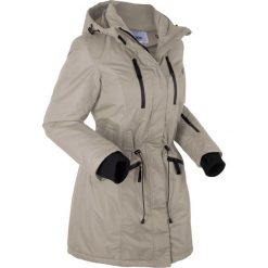 Długa kurtka funkcyjna outdoorowa bonprix brunatny. Brązowe kurtki damskie bonprix, s, bez wzorów, bez kaptura. Za 124.99 zł.