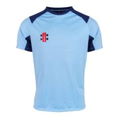 Koszulka z długim rękawem Pro Gray-Nicolls T20. Niebieskie t-shirty damskie GRAY-NICOLLS, bez wzorów, bez kołnierzyka. Za 257.50 zł.