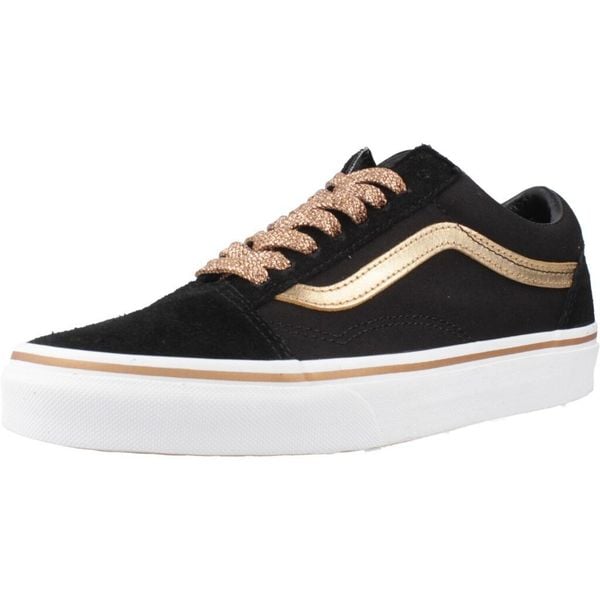 Buty VANS OLD SKOOL MTLC Czarny. Czarne trekkingi damskie Vans, trekkingowe. Za 368.95 zł.