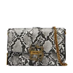 Torebka Just Cavalli. Szare torebki do ręki damskie Just Cavalli, bez wzorów, wizytowe, bez dodatków. Za 660.99 zł.