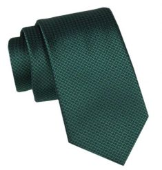 Modny Męski Krawat - Alties - Ciemna, Intensywna Zieleń. Zielone krawaty i muchy Alties, bez wzorów, z tkaniny, eleganckie. Za 49.00 zł.