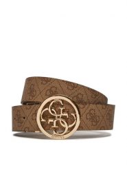 Guess Pasek Damski BW9166 P4235 Brązowy. Brązowe paski damskie Guess, z aplikacjami, ze skóry. Za 199.99 zł.
