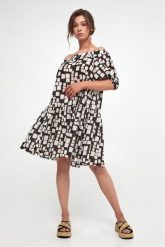 Sukienka mini Ottone MAX MARA BEACHWEAR. Sukienki damskie Max Mara Beachwear, xs, bez wzorów, bez kołnierzyka, bez ramiączek, mini. W wyprzedaży za 966.75 zł.