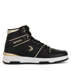 Buty do koszykówki SHAQ. Czarne buty sportowe męskie Shaq, bez zapięcia, do koszykówki. Za 279.99 zł.