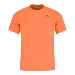 Koszulka z krótkim rękawem męska PADEL Tech. Brązowe koszulki sportowe męskie Head, m, bez wzorów, bez kołnierzyka, bez ramiączek. Za 337.99 zł.