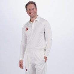 Koszulka polo z długim rękawem Gray-Nicolls Matrix V2. Białe koszulki polo męskie GRAY-NICOLLS, xl, bez wzorów, z materiału, bez kołnierzyka, bez ramiączek, na fitness i siłownię. Za 187.00 zł.
