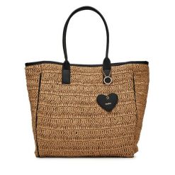 Torebka DeeZee. Brązowe torebki do ręki damskie DeeZee, bez wzorów, bez dodatków. Za 149.99 zł.