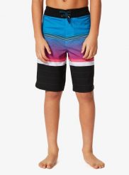 Spodenki chłopięce Rip Curl Mirage Daybreak. Czarne szorty dla chłopców Rip Curl, na lato, bez wzorów, z elastanu, sportowe. Za 94.99 zł.