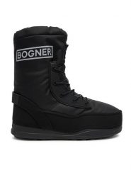 Bogner Śniegowce Laax 2 B 32447534 Czarny. Czarne śniegowce i trapery męskie Bogner, z materiału, bez zapięcia. Za 1,749.00 zł.
