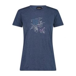 Koszulka damska CMP. Czerwone koszulki sportowe damskie CMP, bez wzorów, z materiału, bez kołnierzyka, bez ramiączek, trekkingowe. Za 196.00 zł.