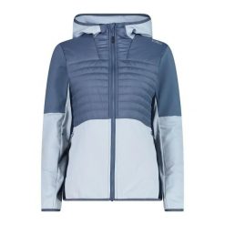 Damska kurtka z kapturem CMP Performance Unlimitech. Niebieskie kurtki damskie CMP, l, bez wzorów, z polaru, z kapturem, trekkingowe. Za 348.25 zł.