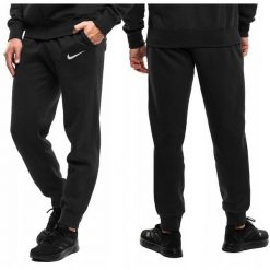 Spodnie Dresowe Męskie Nike Park 26 Dresy Sportowe Bawełniane Joggery. Czarne spodnie sportowe męskie Nike, m, bez wzorów, z bawełny. Za 154.99 zł.