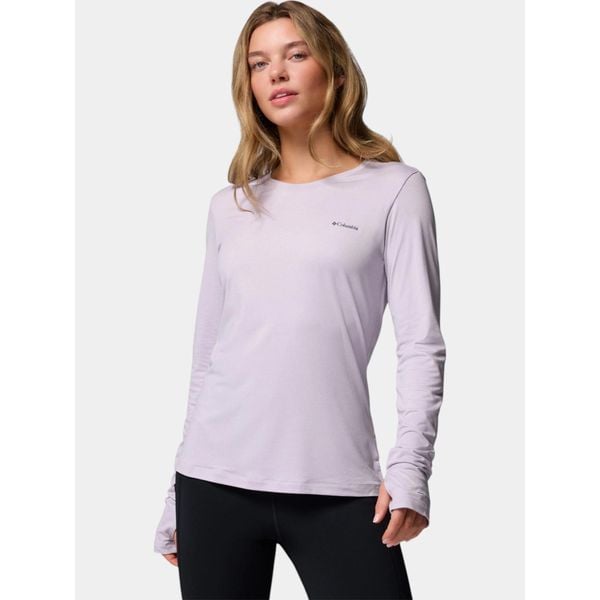 Koszulka Damska Columbia Sloan Ridge. Fioletowe t-shirty damskie Columbia, bez wzorów, bez kołnierzyka. W wyprzedaży za 179.10 zł.