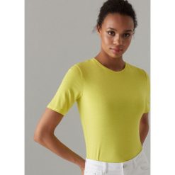 Koszulka z krótkimi rękawami - Żółty. T-shirty damskie Mohito. Za 49.99 zł.