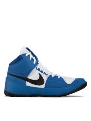 Nike Buty bokserskie Fury A02416 401 Niebieski. Niebieskie buty sportowe męskie Nike, z materiału, bez zapięcia. Za 379.99 zł.