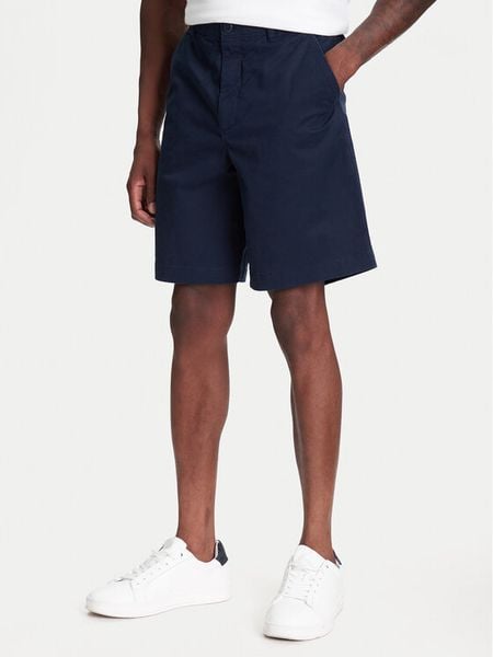 Calvin Klein Jeans Szorty materiałowe LV040EM618 Granatowy Regular Fit. Niebieskie szorty męskie Calvin Klein Jeans, m, bez wzorów, z bawełny. Za 296.99 zł.