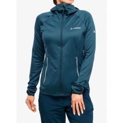 Bluza polarowa damska Vaude Tekoa Fleece Jacket II. Niebieskie bluzy damskie Vaude, m, bez wzorów, z polaru, bez kaptura. Za 308.99 zł.