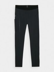 4F Legginsy do biegania szybkoschnące męskie - szare L. Szare legginsy sportowe męskie 4f, l, bez wzorów, z dzianiny, krótkie, do biegania. W wyprzedaży za 129.99 zł.
